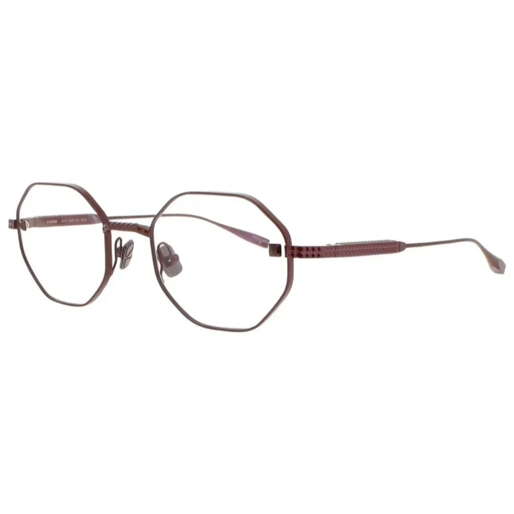NWT VALENTINO EYEGLASSES GEOMETRIC WOMEN RED EYEWEAR